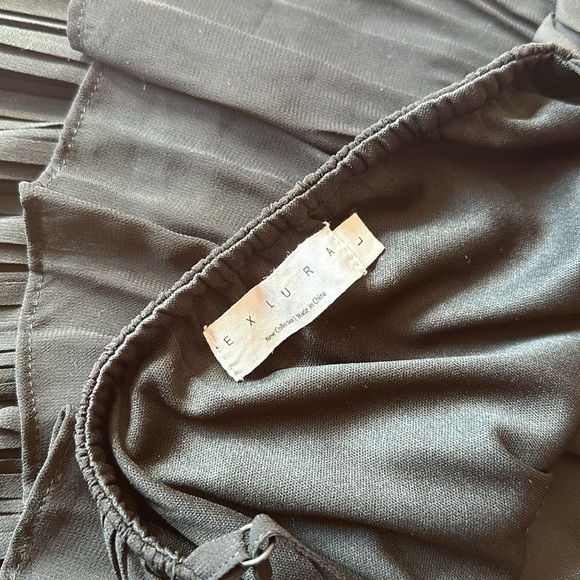 EXLURA Pleated Romper Dress Women size L - Picture 9 of 10